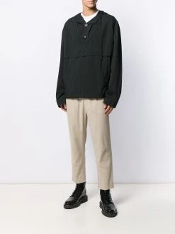 AMI Paris pantalon crop à taille élastique