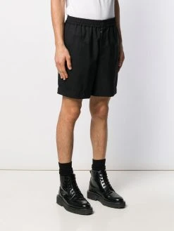 AMI Paris elasticated waist bermuda shorts
