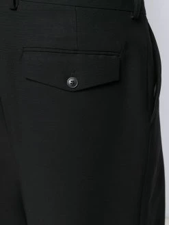 AMI Paris bermuda à design plissé