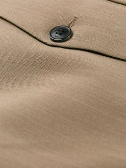 AMI Paris wide-fit pleated bermuda shorts