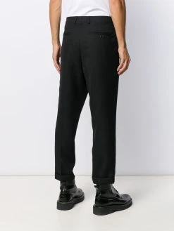 AMI Paris Carrot fit tapered trousers Remise En Ligne pantalons cigarette homme 10 AMI Paris carrot fit tapered trousers