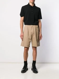 AMI Paris Men Pleated Bermuda Shorts