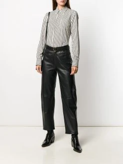 AMI Paris chemise boutonnée à rayures