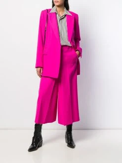 AMI Paris chemise rayée à manches courtes