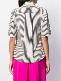 Prix Raisonnable AMI Paris Chemise rayée à manches courtes chemises femme 10 AMI Paris chemise rayée à manches courtes