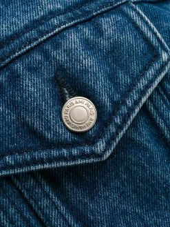 AMI Paris veste boxy en jean