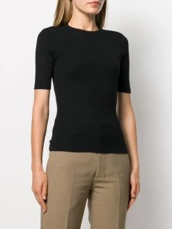 AMI Paris t-shirt à design nervuré