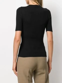 AMI Paris t-shirt à design nervuré