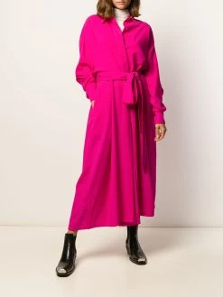 AMI Paris combinaison ceinturée à col classique