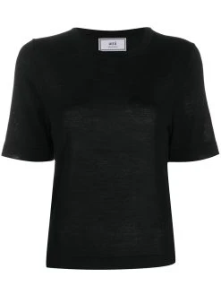 AMI Paris pull à manches courtes