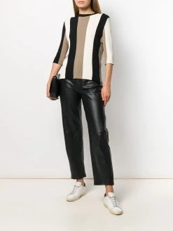 AMI Paris pull à rayure