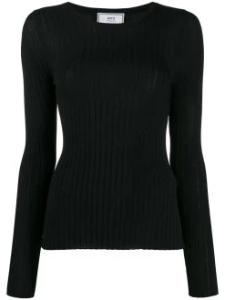 AMI Paris pull nervuré
