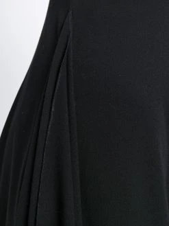 AMI Paris robe longue à détail drapé