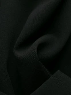 AMI Paris robe longue à détail drapé