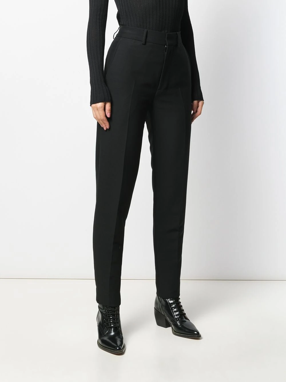 AMI Paris Prix De Lancement Pantalon droit pantalons raccourcis femme 3 AMI Paris pantalon droit