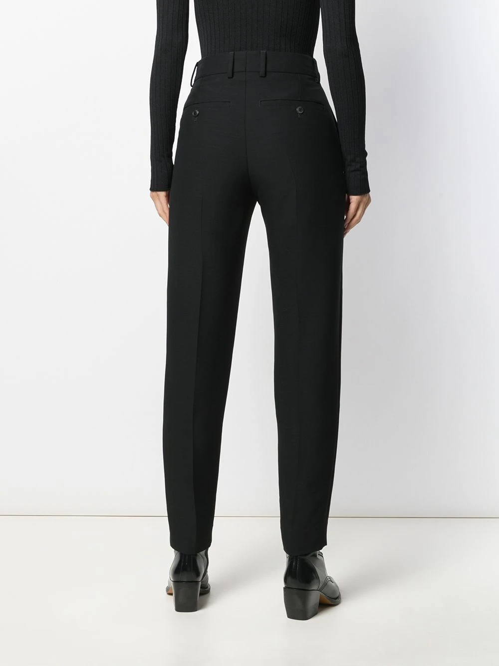 AMI Paris Prix De Lancement Pantalon droit pantalons raccourcis femme 4 AMI Paris pantalon droit