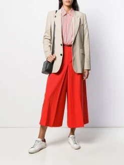 AMI Paris pantalon crop à taille haute