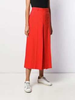 AMI Paris pantalon crop à taille haute