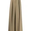 AMI Paris pantalon ample plissé à taille haute