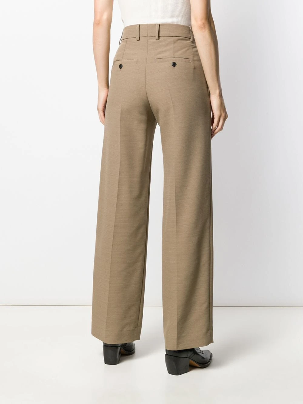 AMI Paris Pantalon ample à taille haute Prix Abordable pantalons droits femme 4 AMI Paris pantalon ample à taille haute