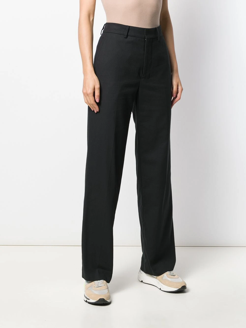 AMI Paris Pantalon ample à taille haute Bonne Qualité pantalons droits femme 3 AMI Paris pantalon ample à taille haute