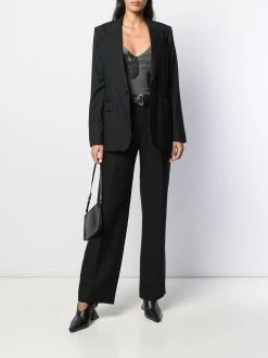 AMI Paris blazer ajusté à poches à rabat