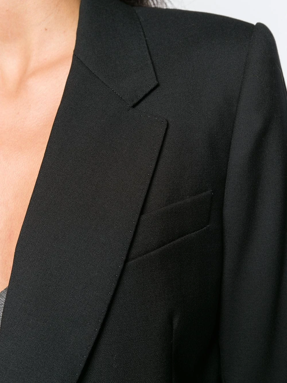 AMI Paris Vendre Blazer ajusté à poches à rabat blazers femme 5 AMI Paris blazer ajusté à poches à rabat