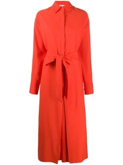 AMI Paris combinaison façon chemise ceinturée