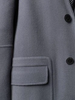 AMI Paris manteau destructuré