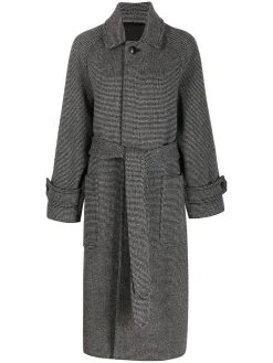 AMI Paris MANTEAU LONG CEINTURÉ