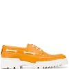 AMI Paris chaussures bateau à semelle crantée