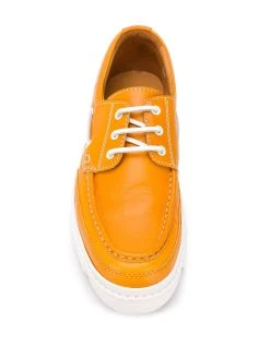 AMI Paris chaussures bateau à semelle crantée