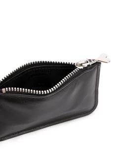 AMI Paris porte-monnaie zippé à détail de cœur