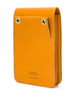 AMI Paris sac à bandoulière à plaque logo