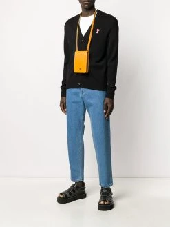 AMI Paris sac à bandoulière à plaque logo