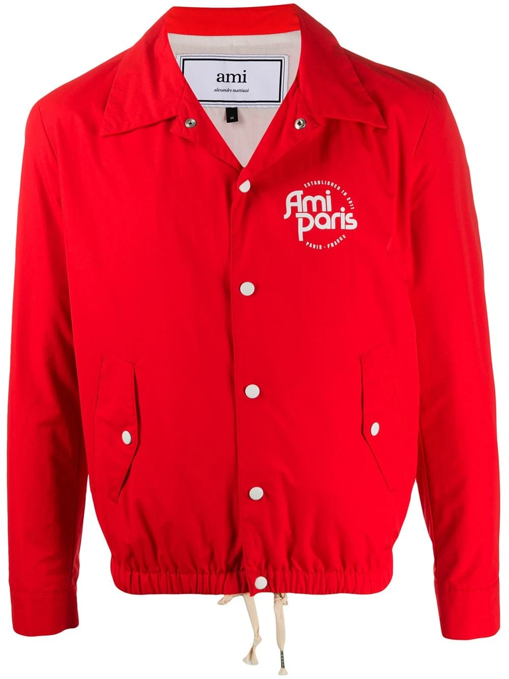 AMI Paris Veste bomber à logo qualité absolue vestes bomber homme 1 AMI Paris veste bomber à logo