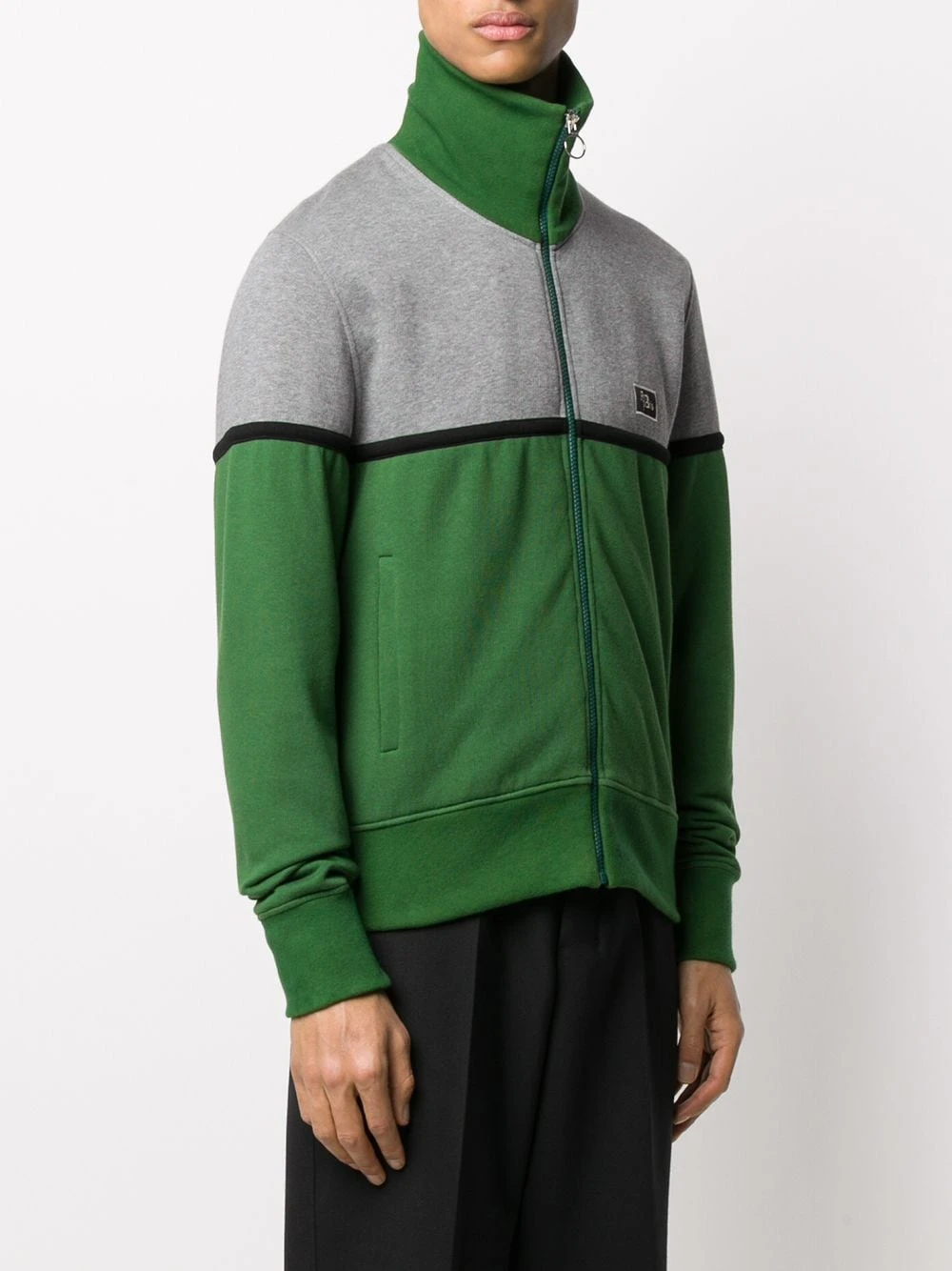 AMI Paris Sweat zippé à patch logo Prix Accessible sweats homme 3 AMI Paris sweat zippé à patch logo