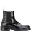 AMI Paris bottines chelsea à bout carré