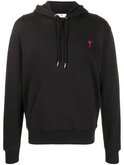 AMI Paris sweat à capuche Ami de Coeur à logo