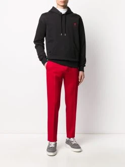 AMI Paris sweat à capuche Ami de Coeur à logo