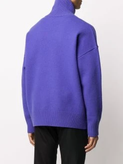 AMI Paris Prix Cassé Pull Ami de Coeur à col montant pulls homme 8 AMI Paris pull Ami de Coeur à col montant