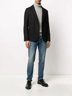 AMI Paris pull Ami de Coeur à col roulé