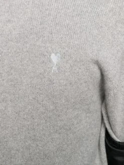 AMI Paris pull Ami de Coeur à col roulé