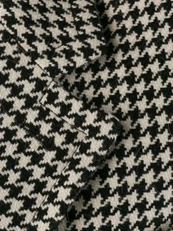 AMI Paris Vendre-Réclame Manteau droit à motif pied de poule pardessus homme 12 AMI Paris manteau droit à motif pied de poule