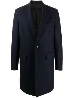 AMI Paris manteau mi-long droit classique