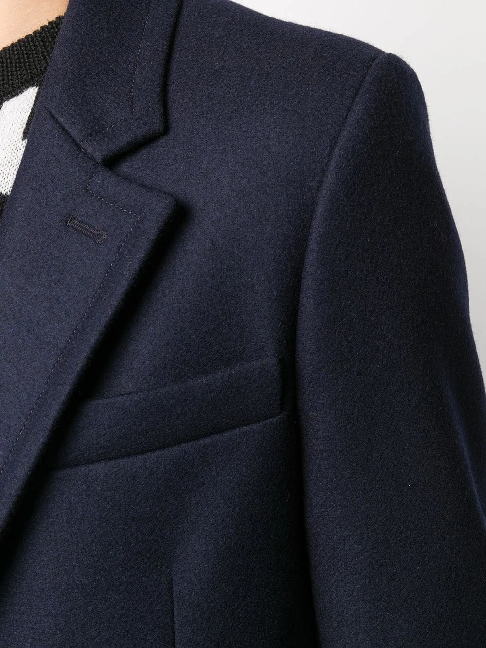 AMI Paris Prix Usine Manteau mi long droit classique pardessus homme 5 AMI Paris manteau mi-long droit classique