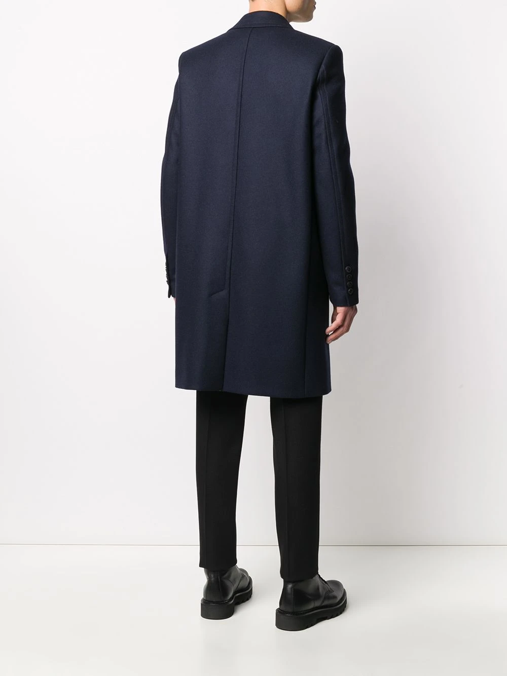 AMI Paris Prix Usine Manteau mi long droit classique pardessus homme 4 AMI Paris manteau mi-long droit classique