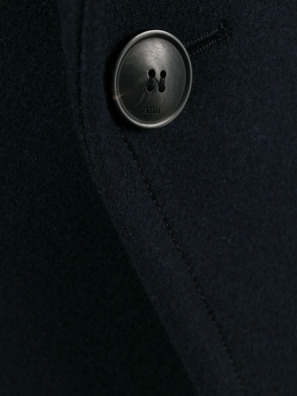 AMI Paris Prix Usine Manteau mi long droit classique pardessus homme 7 AMI Paris manteau mi-long droit classique