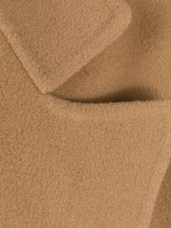 AMI Paris manteau droit à boutonnière devant