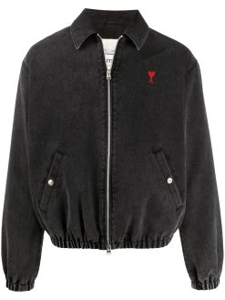 AMI Paris veste matelassée en denim